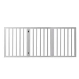 Skylos Pet Gate Wooden Dog Fence Baby Safety Barrier Indoor Stairway Doorway - thumbnail 3