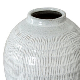 Hill Interiors Kemi Olpe Vase White (44Cm X 27Cm X 27Cm) - thumbnail 2