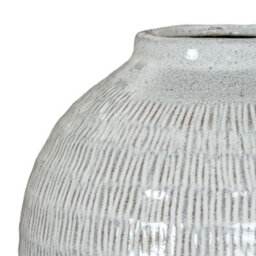 Hill Interiors Kemi Olpe Vase White (44Cm X 27Cm X 27Cm) - thumbnail 3