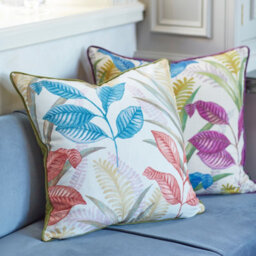 Prestigious Textiles Sumba Floral Polyester Filled Cushion - thumbnail 5