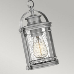 Luminosa Lighting Luminosa Quoizel Booker Outdoor Pendant Ceiling Light Industrial Aluminium, Ip44 - thumbnail 3