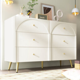 HomeTouch Modern Sideboard Cabinet For Bedroom Chest Of Drawers Console Display Table For Living Room - thumbnail 5