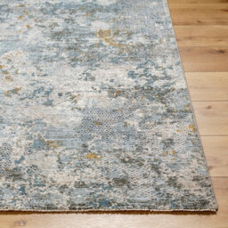 Livabliss Dresden-Vintage Green Grey Blue Yellow Traditional Boho Fringe Living Dining Bedroom Rug 152 X 225 Cm Easy Care, Non Shedding - thumbnail 5