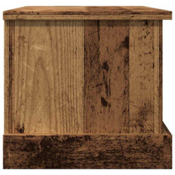 Berkfield Storage Box Old Wood 30X50X28 Cm Engineered Wood - thumbnail 7