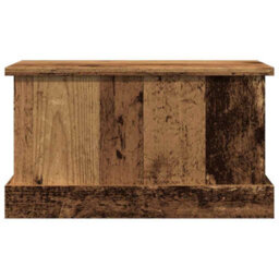 Berkfield Storage Box Old Wood 30X50X28 Cm Engineered Wood - thumbnail 5