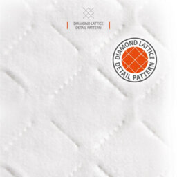 Warmer Wärmer Diamond Lattice Tie Down Electric Heated Blanket - Single - thumbnail 6