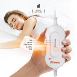 Warmer Wärmer Diamond Lattice Tie Down Electric Heated Blanket - Single - thumbnail 3