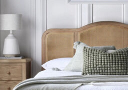 French Inspired Rattan And Bed Frame - Double - thumbnail 4