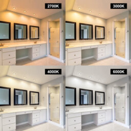 Long Life Lamps Company 8W Led Fire Rated White Recessed Downlights Dimmable Colour Switching Cct Ip65 Frdlw8W - thumbnail 7