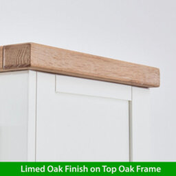 The Furniture Market Cheshire White Painted Large Tall Bookcase With 4 Adjustable Shelves - thumbnail 6