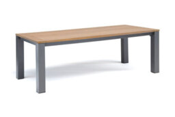 Kettler Elba Dining Set 6 Seater Grey 6 X Chairs And 1 X Table 220 X 100Cm Teak Top - thumbnail 2