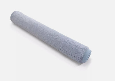 Erin Faux Fur Shower Bath Mat Bathroom Non-Slip Indoor Machine Washable 50 X 80Cm Blue - image 1