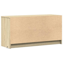 Berkfield Sturdy Tv Cabinet With Led Sonoma Oak 100X34X50 Cm Engineered Wood - thumbnail 8