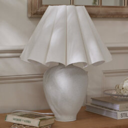 Dibor Blanche Contemporary Style Ceramic Bedside Night Lights Table Lamp - thumbnail 3