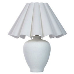 Dibor Blanche Contemporary Style Ceramic Bedside Night Lights Table Lamp - thumbnail 2