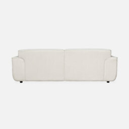 Sweeek - 3-Seater Sofa In Boucle Fabric Wallas Boucle Off-White Boucle 231X97X75 Cm - thumbnail 3