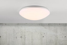 Nordlux Ask Metal Ceiling Light Adjustable Motion Sensor White,mains Led