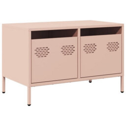 Berkfield Industrial Tv Cabinet Pink 68X39X43.5 Cm Cold-Rolled Steel - thumbnail 1