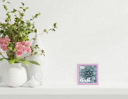 6X6 Lilac Picture Frame (15.2 X 15.2Cm) Poster, Photo, Artwork, Gallery Wall Or Print - thumbnail 2