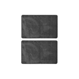 Melrose Relay Classic Mixed Fibres Charcoal Indoor Area Mats 050/080Cm 2-Pack - thumbnail 5