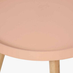 Pacific Lifestyle Halston Apricot Wood Veneer And Natural Pine Wood Side Table - thumbnail 3