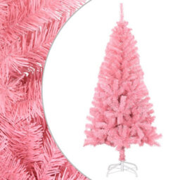 Walplus Artificial Christmas Tree With Stand Pink 150 Cm Pvc - thumbnail 1