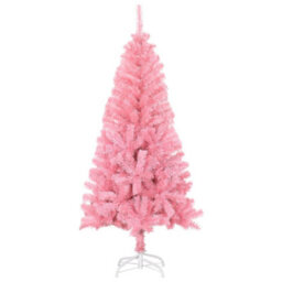 Walplus Artificial Christmas Tree With Stand Pink 150 Cm Pvc - thumbnail 2