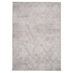 Loomed Griege Machine Washable Soft Modern Area Rug - 300 X 80Cm