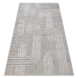RugsX Carpet Santo Sisal 1001 Geometric Grey   140X190 Cm - thumbnail 4