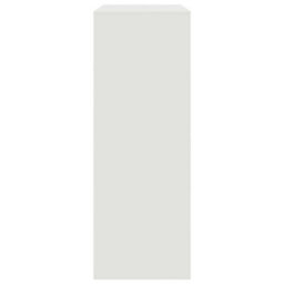 Vidaxl Sideboard White 67X39X107 Cm Steel - thumbnail 8