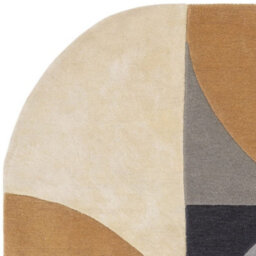Sunset Abstract Wool Luxurious Handmadmodern Easy To Clean Geometric Dining Room Bedroom And Living Room Rug -200Cm X 300Cm - thumbnail 3