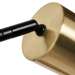 Inlight Carana Cylinder Black Brass Effect Table Lamp - thumbnail 8