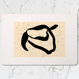 Benjamin Tate Design Placemat And Coaster Set Designer Artwork Collection With Wood Base Limited Edition - thumbnail 2