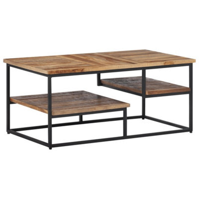 Berkfield Coffee Table 90X50X39 Cm Solid Reclaimed Teak - image 1