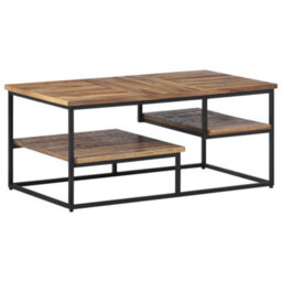 Berkfield Coffee Table 90X50X39 Cm Solid Reclaimed Teak - thumbnail 9