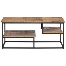 Berkfield Coffee Table 90X50X39 Cm Solid Reclaimed Teak - thumbnail 2