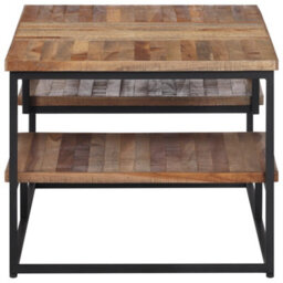 Berkfield Coffee Table 90X50X39 Cm Solid Reclaimed Teak - thumbnail 3