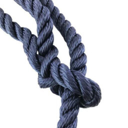 Ropeservices Uk 14mm Navy Blue Nylon Plain Rope Halter X 12 Foot - thumbnail 5