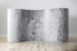 RugsX Runner Structural Mefe 6182 Two Levels Of Fleece Grey 200 Cm 200X200 Cm - thumbnail 5