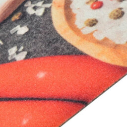 Berkfield Kitchen Rug Washable Vegetables 60X180 Cm Velvet - thumbnail 3