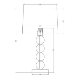 Pagazzi Lighting Pagazzi Kayleigh Wooden Table Lamp With Cream Shade - thumbnail 8