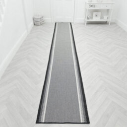 Geo Indoor/outdoor Hallway Runner Rug - Durable, Reversible & Hardwearing Carpet For Home Or Garden - thumbnail 5