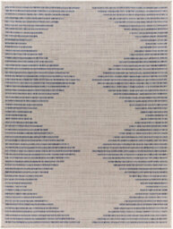 Livabliss Tuareg-Global Ivory Blue Graphic In- & Outdoor Rug 200 X 275 Cm Easy Care, Non Shedding - thumbnail 1
