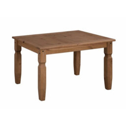 "Dining Table 6'0"" Solid Mexican Wood Pine Wooden Large Long 6Ft" - thumbnail 1