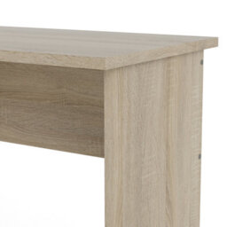 Furniture To Go Function Plus Oak Desk 3 White Drawers  (W) 120.1 X (H) 72.6 X (D) 48.1Cm - thumbnail 9