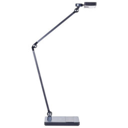 Wyld And Coco Lumina Desk Led Lamp Black Aluminium - Stepless Dimming, Touch Switch, Wireless Qi Charger - thumbnail 5