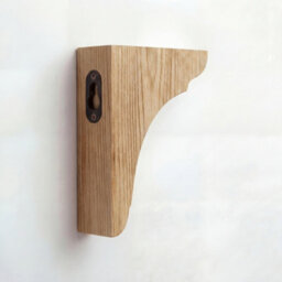 Off the Grain Wooden Shelf Brackets - 27Cm X 20Cm Pine Bracket For Scaffold Board Shelf - thumbnail 5