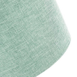 Happy Homewares Contemporary And Sleek Mint Plain Linen Fabric Drum Lamp Shade 60W Maximum - thumbnail 4