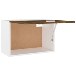 Vidaxl Hanging Cabinet Smoked Oak 60X31X40 Cm Engineered Wood - thumbnail 7