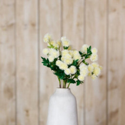 Wyld Haus Set Of 3 Cream Globe Thistle Artificial Flowers 560mm - thumbnail 4